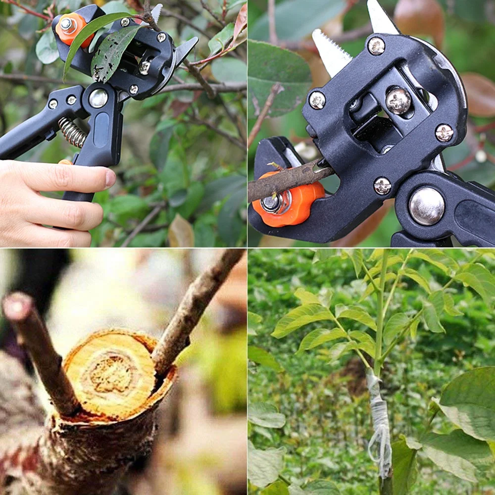 Multifunction Grafting Pruner Gardening Scissors Tree Grafting Pruner SK5 Garden Pruner Grafting Stretch Film Garden Tools Set