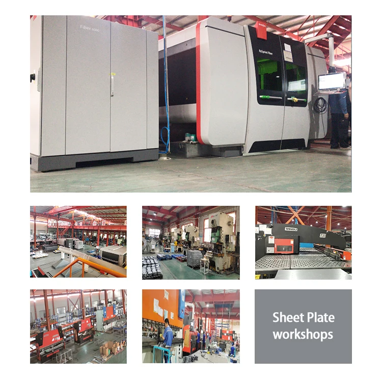 
oem odm customized sheet metal processing services precision powder coating network cabinet 