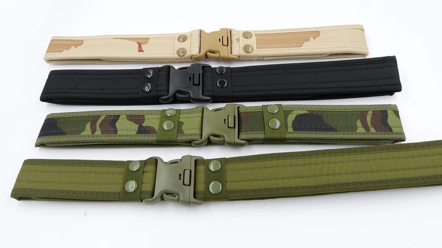 Heavy Duty Unisex Adjustable Comfortable Colorful Tactical Military Belt