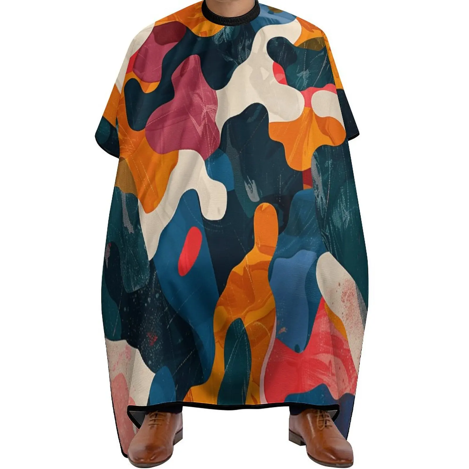 Салон парикмахерский домашний фартук для волос накидка парикмахер водонепроницаемая ткань стрижки Защитная зонтик