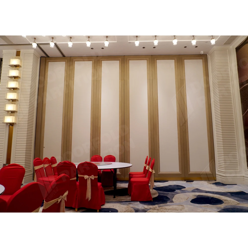 Customizable vertical acoustic sliding movable wall partition movable sound proof partition wall panel