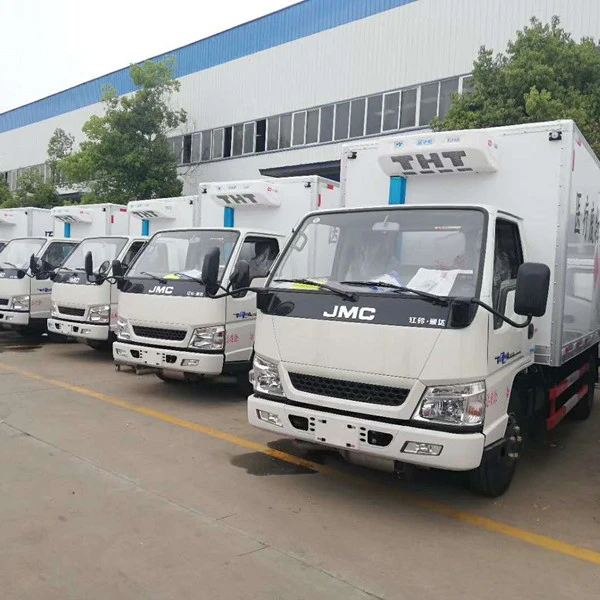 JMC 13cbm Vegetable Transport Truck 4x2 Refrigerated Vehicle