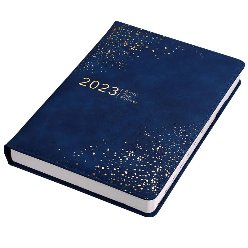 2023 Designs PU Leather Journals Custom Logo Magnetic Buckle A5 Inner Pages Diary/weekly/monthly Calendar Notebook Planner
