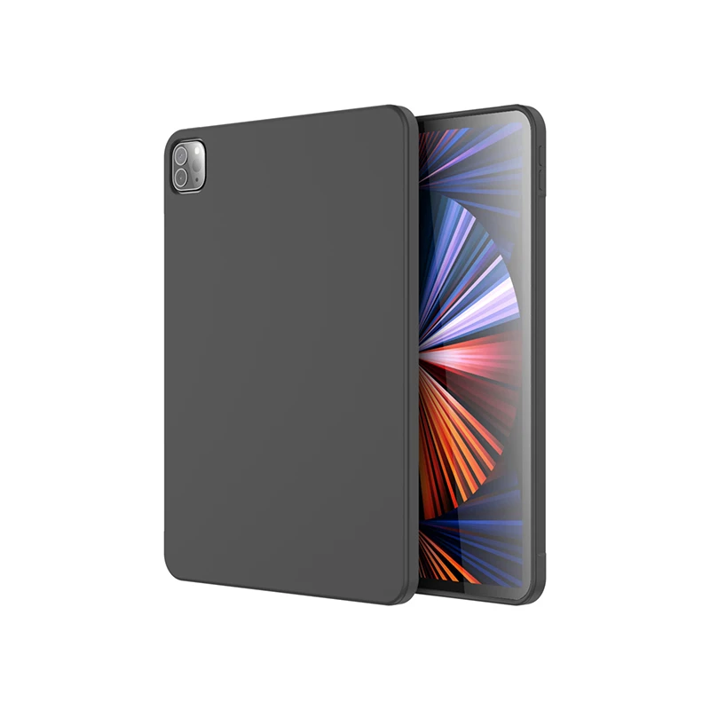 New Generation Cover Case For Ipad Pro 12.9 Case 2020 2021 Eco-friendly Liquid Silicone Ipad Case Holder