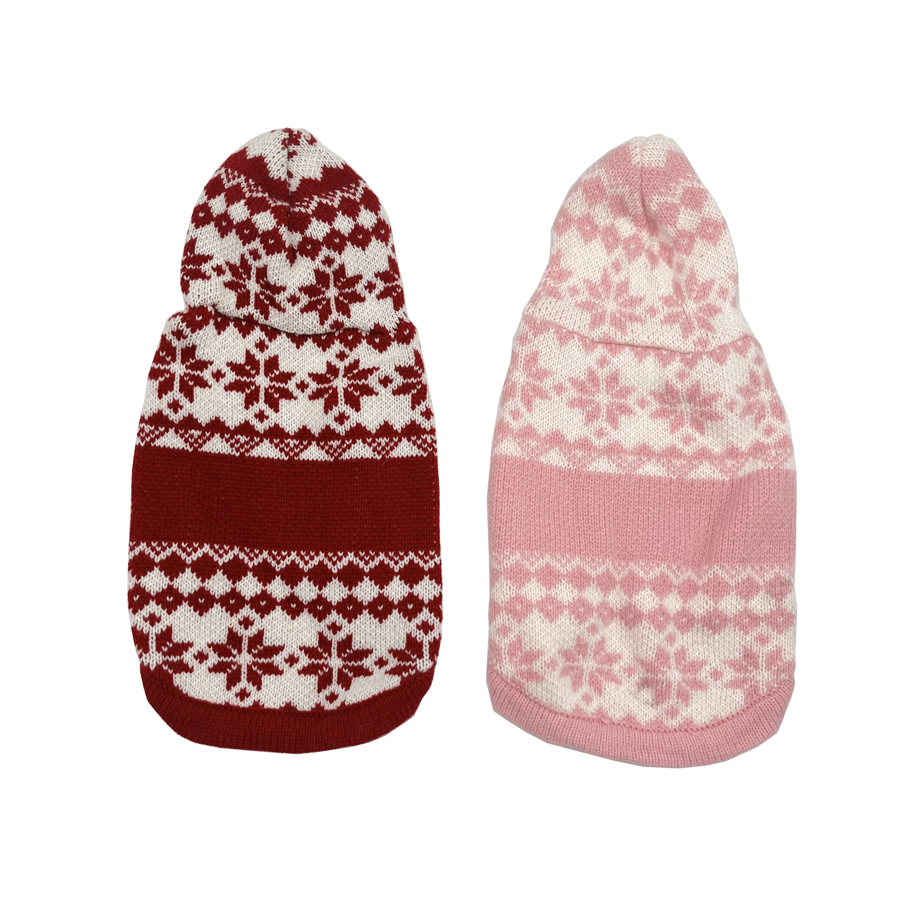 Christmas Knit Turtleneck Sweater-M Custom Logo Cheap Fashion Dog Clothes