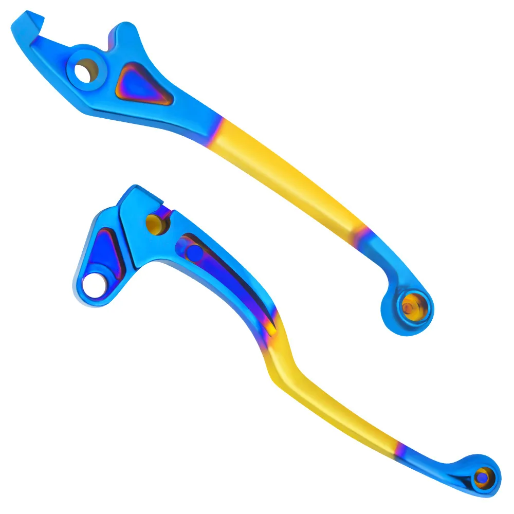 The original titanium burning brake lever is suitable for YC135
