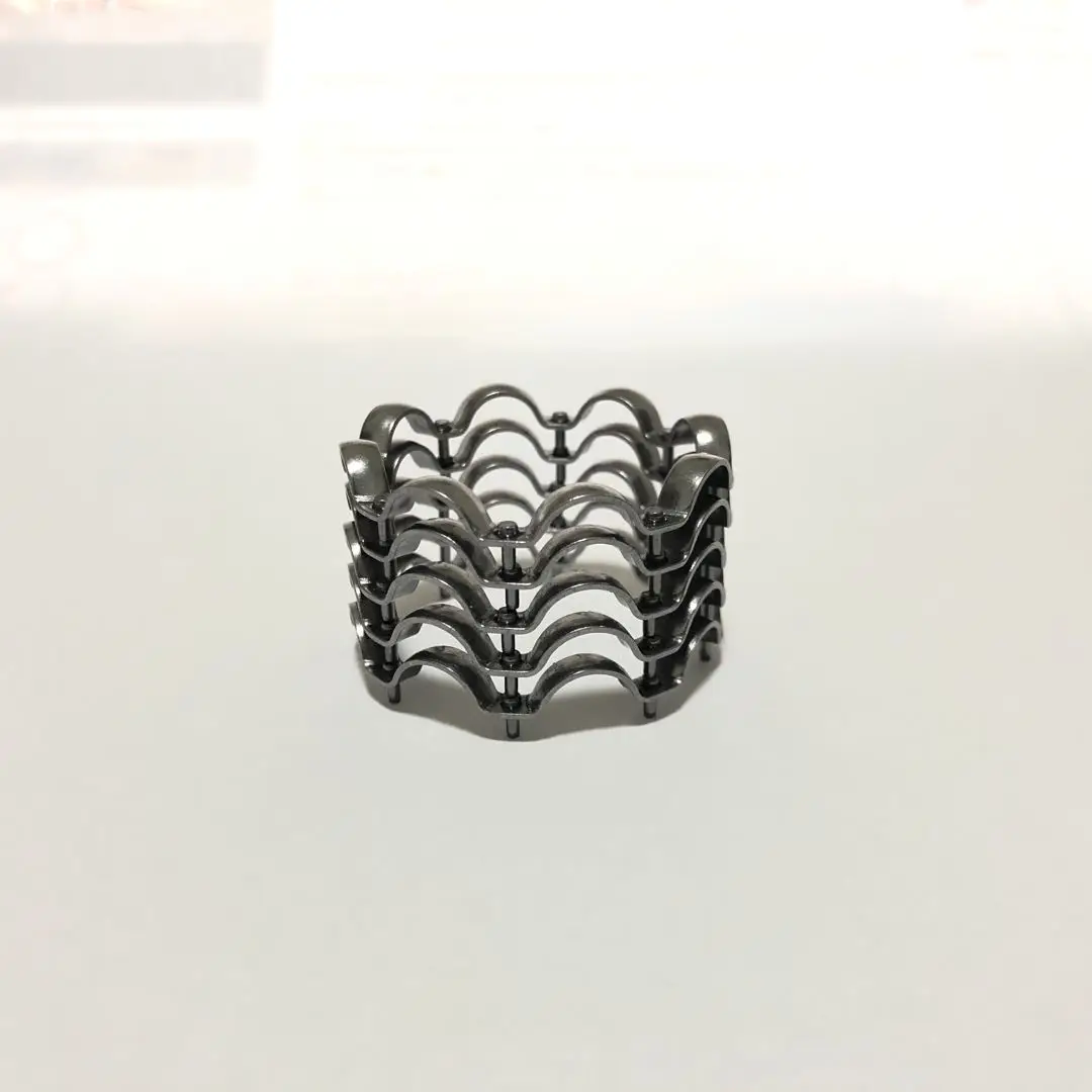 High quality steel plate stamping cage 6002 deep groove ball bearing cage