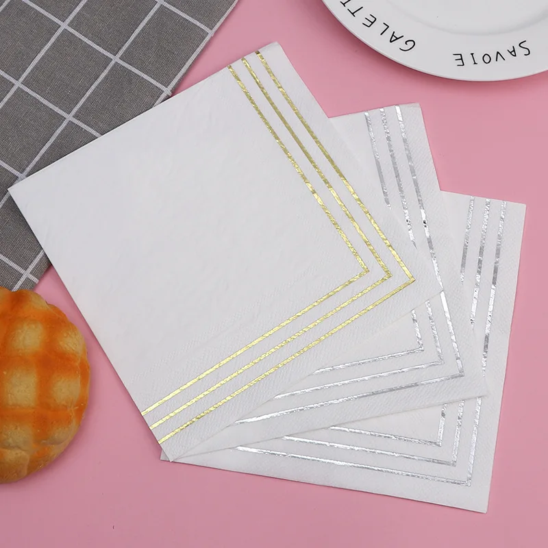 High Quality Private Custom Pattern Birthday Party Napkins