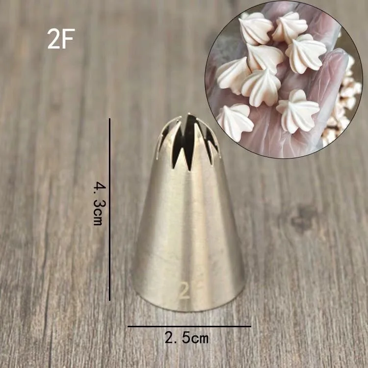 Skytop Nozzle Decorating Tip Sets Stainless steel as the photo piping tips for cake decorating tools