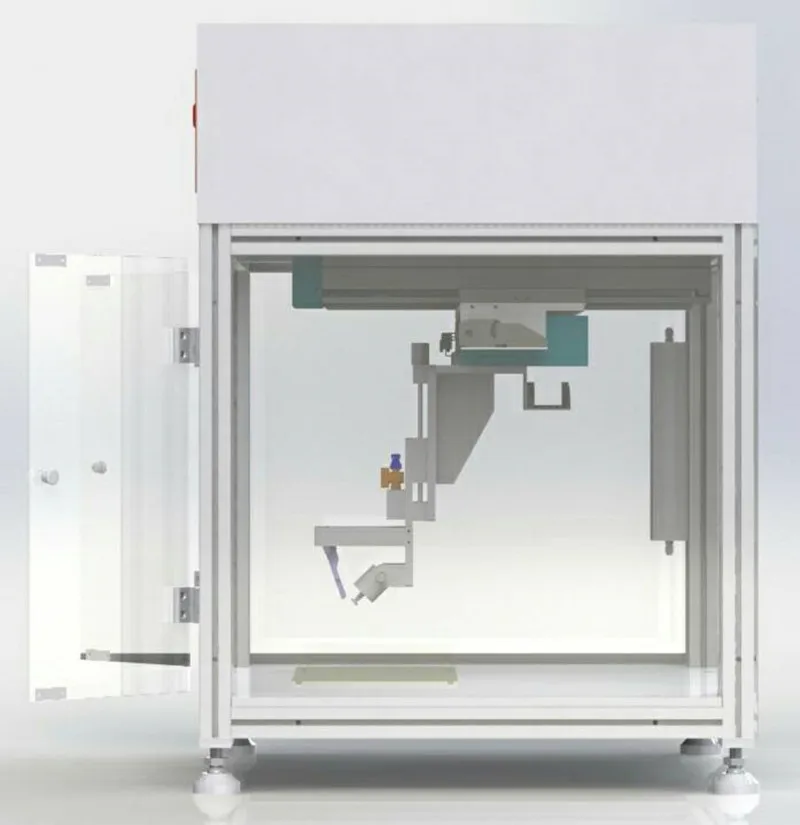 43KHz Ultrasonic Spray Kits Ultrasonic Spray Nozzle Technology Photoresist Nano Coating System
