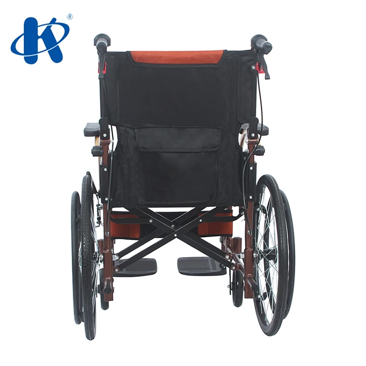 KY863LAJ-E-20 kaiyang Detachable Aluminum Foldable Manual Wheel Chair For Sale Generation Traveling Aluminum Wheelchair