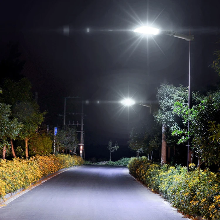 GISUN High lumen outdoor motion sensor remote 200w 250w 300w all in one solar led street lights