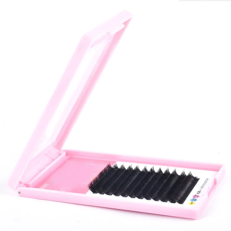 V YY Shaped Eyelash Extensions Weaving Effect Synthetic Mink Shape 2d