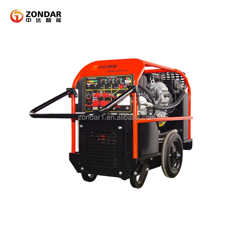 Заводская Поставка легкий бензиновый двигатель 18 л.с. в двойной гидравлический силовой агрегат