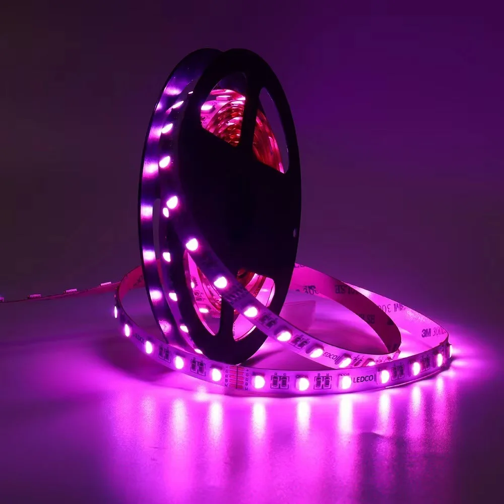 Заводская цена оптовая продажа dc12 24 В световая лента 4 в 1 rgbw 12 мм светодиодная для домашнего декора