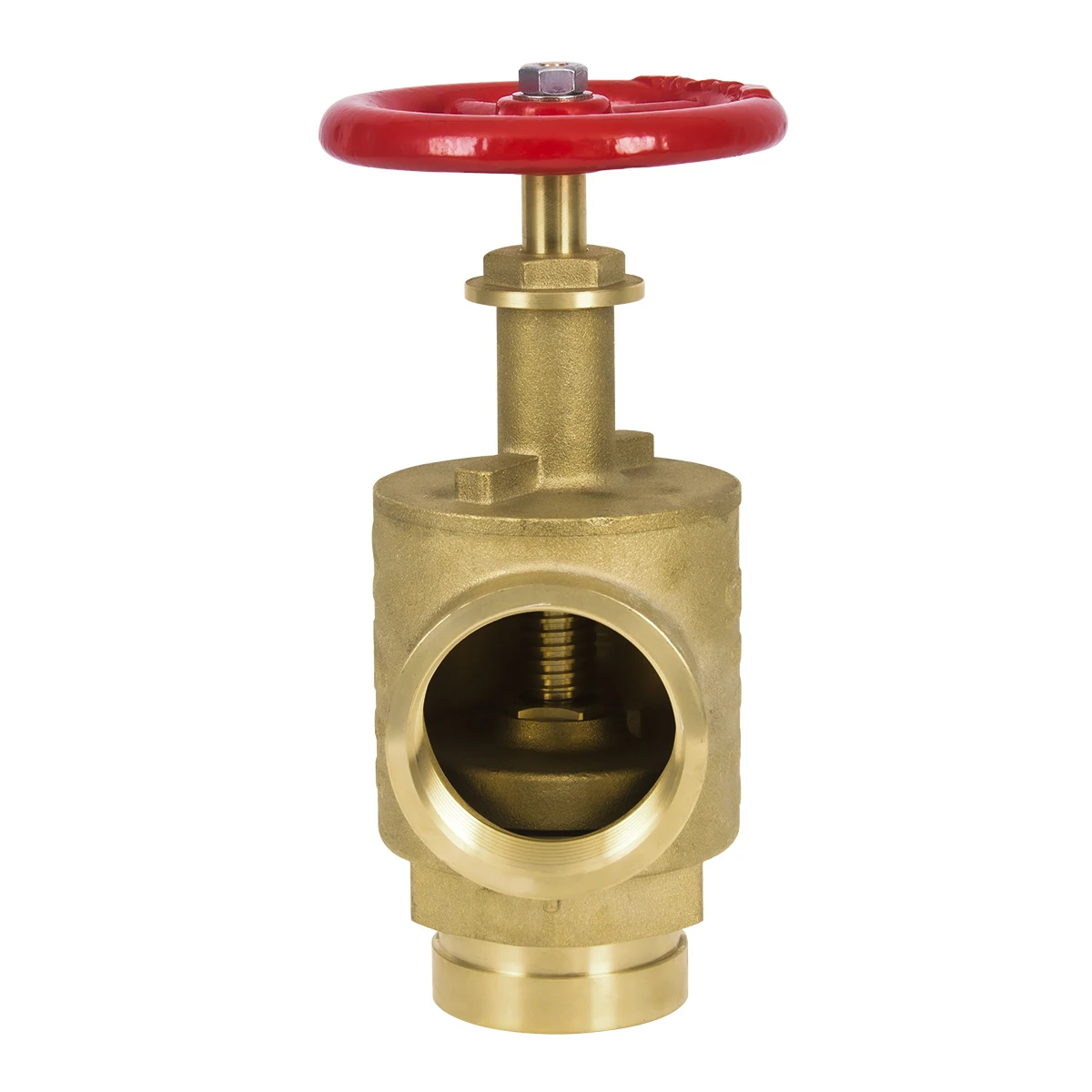 FM UL approval  5 years warranty  brass 21/2 inch   outlet many thread what you want  300 PSI Angle hose valve groove stop valve