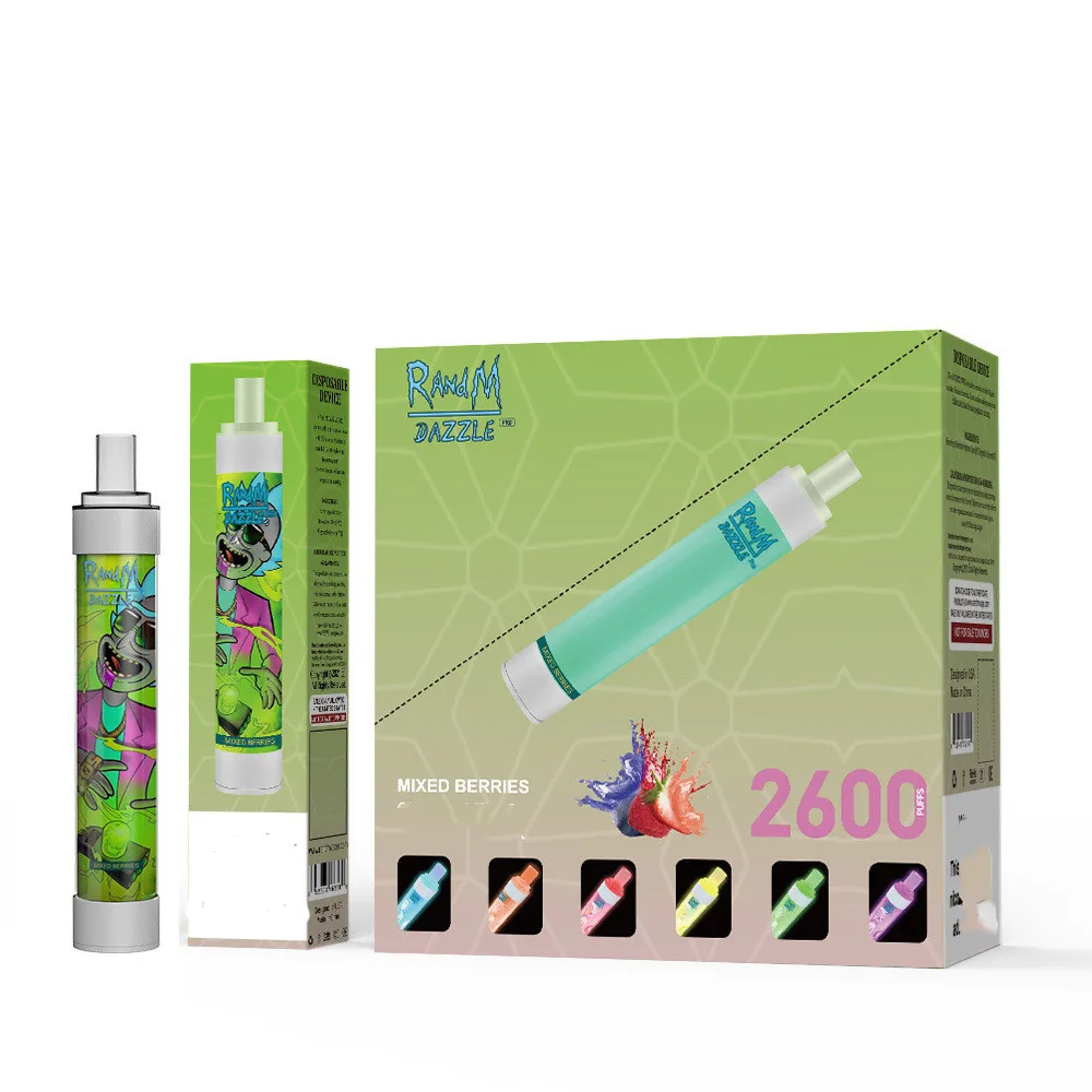 R AND M Dazzle 5000 Pro Custom Box Accessories for Vape
