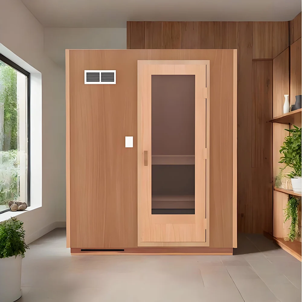 EnjoyTech Lower Price Comfortable Indoor Far Infrared Spin Spa Home Mini Sauna 1-4 Person Far Infrared Sauna