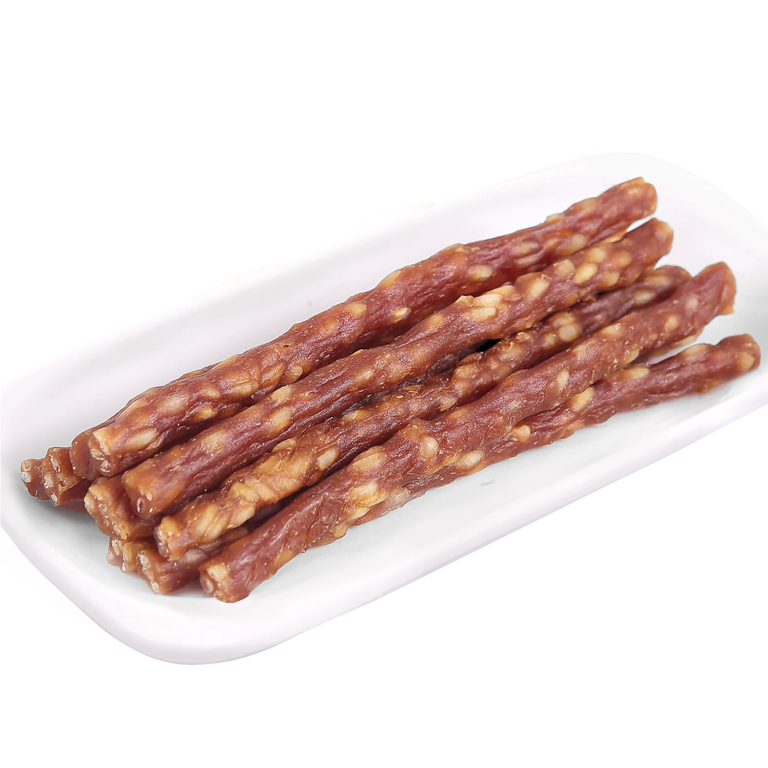 Закуски для домашних животных натуральный сухой корм собак полоска ягненка жевательные закуски полезные лакомства