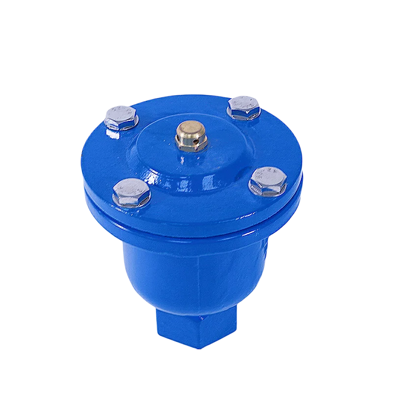 Industrial commercial factory made cast iron water oil float ball type ductile iron air vent valve flange and exhaust vent valve