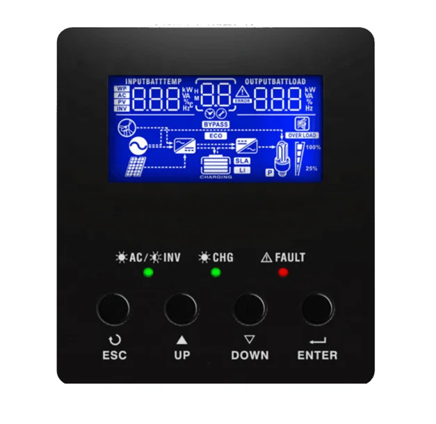 Pure Sine Wave 12VDC 24VDC 48VDC 230VAC 1000W Inverter with Charger