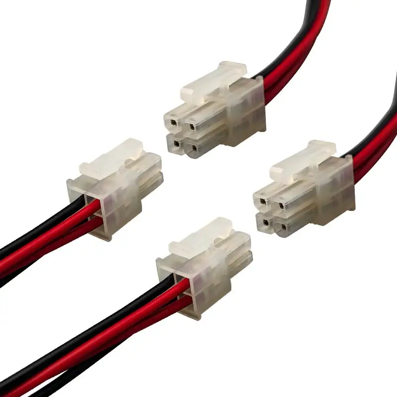 Соединитель molex mini-fit 4pin 4,2 мм, Клеммный корпус, адаптер, жгут проводов, кабель в сборе