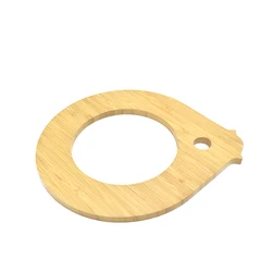 Personalized Round Bamboo Pot Bowl Table Mats Dining Room Decor Restaurant Place Mat Insulation Pad