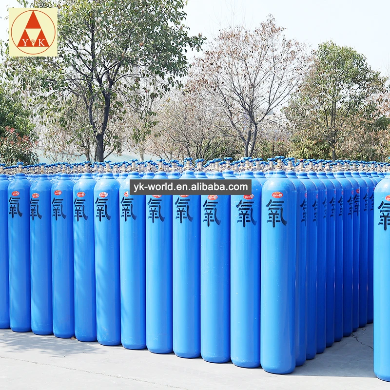 Quality-assured 40l 150Bar Oxygen Gas Cylinder Medical Oxygen Tanks Bottle d Oxygen for Peru Ecuador Bolivia Brazil Market