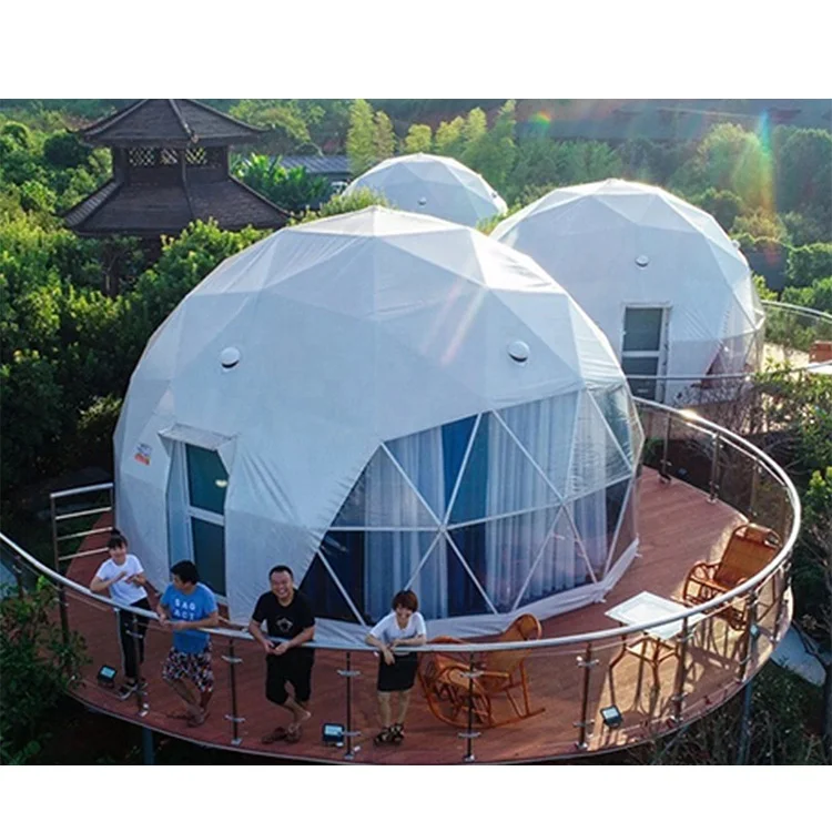 Creating inflatable Big outdoor transparent Igloo dome house tent for camping/Trade Show event