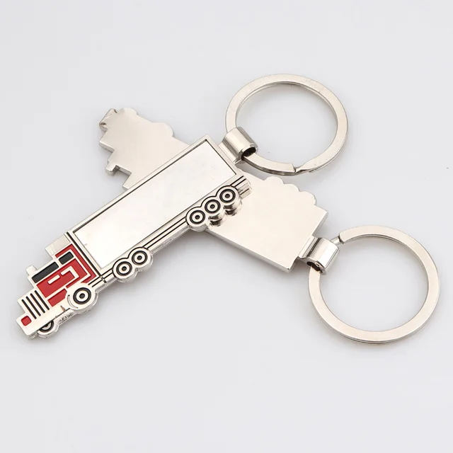 Wholesale Custom Truck Keychain Oem Design Metal Truck Keychain With No Mould Charge