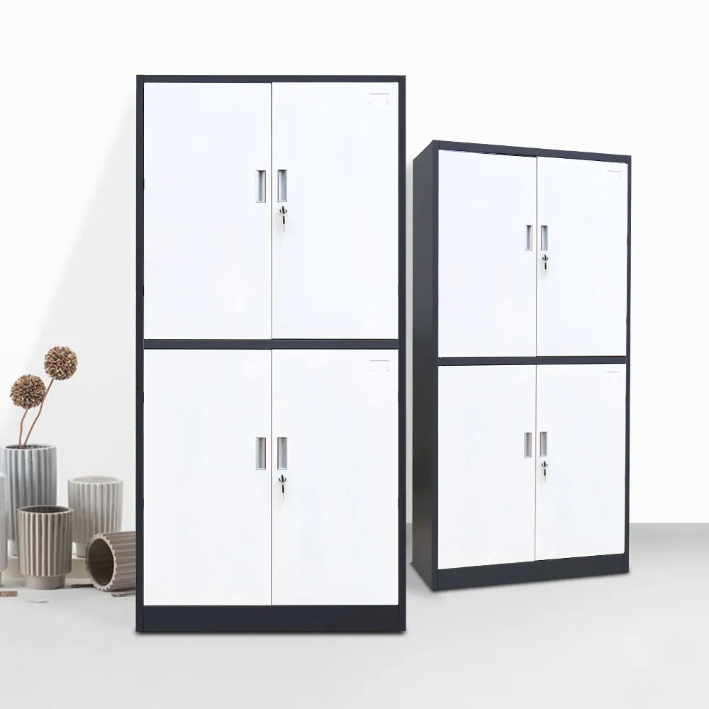 4 дверные шкафы для продажи, шкаф для файлов, офисный стальной шкаф