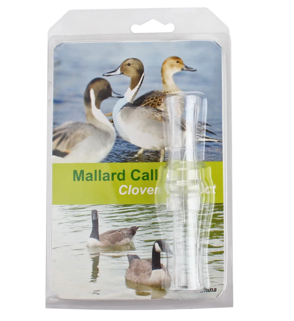 Hunting Mallard Duck Call Outdoor Whistle Duck Voice Trap Whistle for Hunters High Quality Decoy Sounds