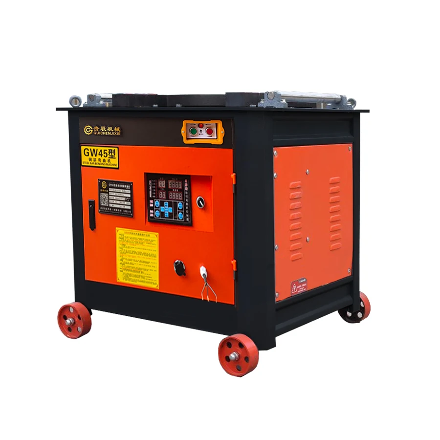 JQ-GW45-CL-CNC Full-automatic steel bar bending machine Round bar bender Stirrup bending machine