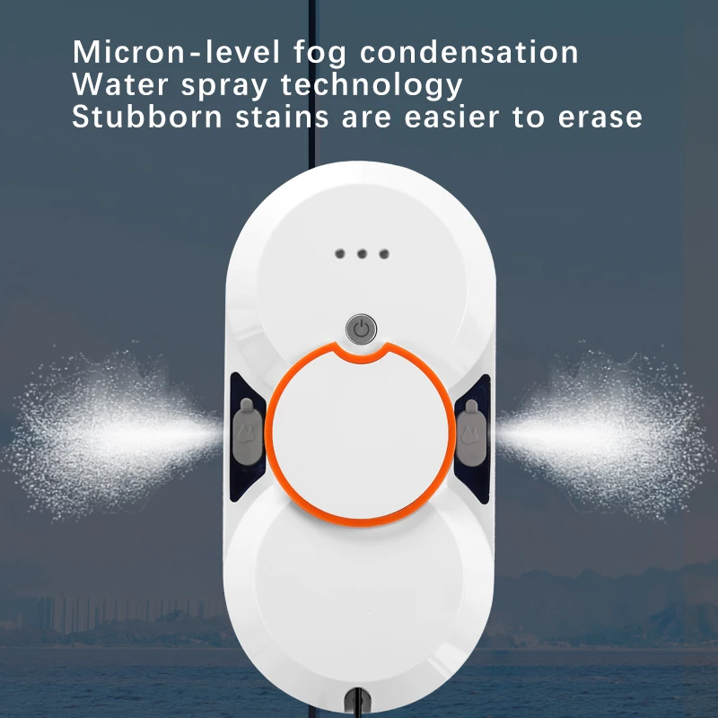Automatic Water Spray Window Cleaning Robot Household Robot Clean Machine Window Electric Window Cleaners for High building