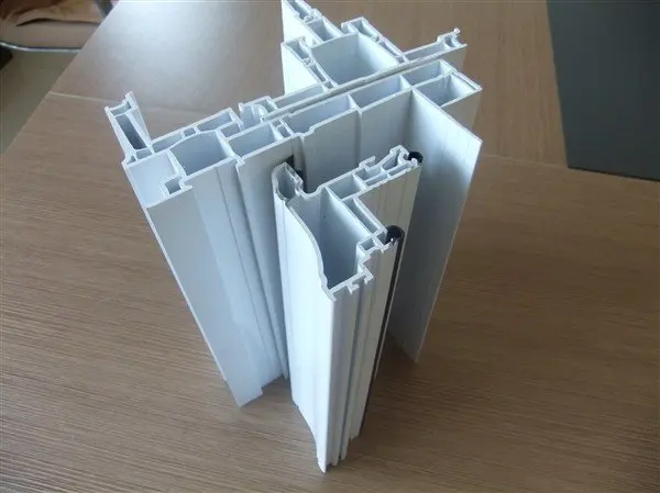 High Quality Waterproof Pvc Profile U Shape PVC Window Profile Plastic Window Door Frame