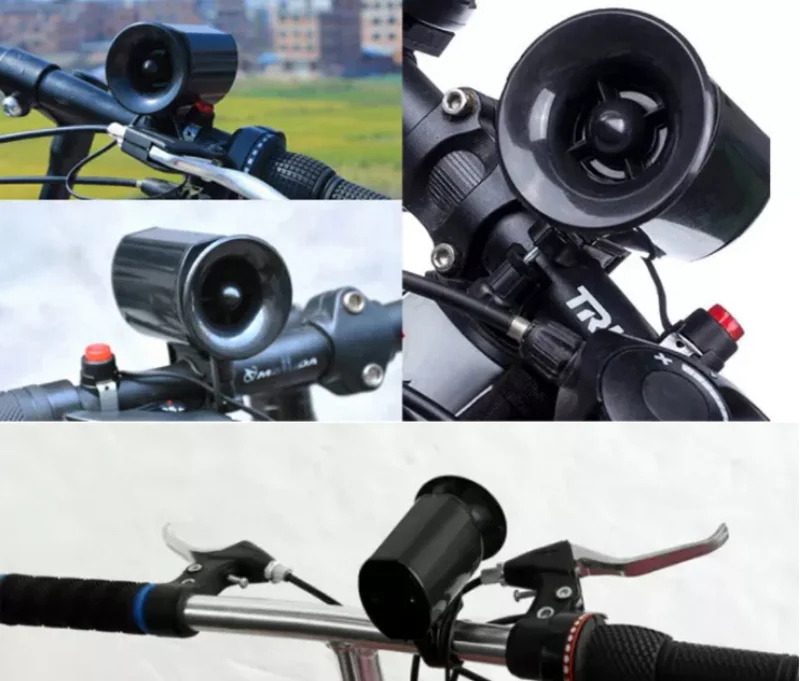 MTB 6-Sound Bike Bicycle Cycling Loud Electronic Siren Horn Bell Ring Alarm Speaker