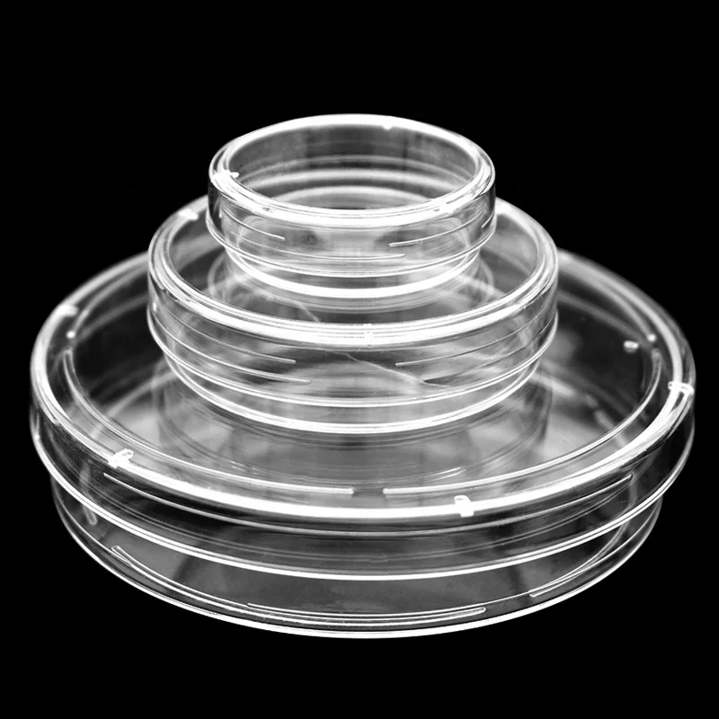 Petri dishes with lids,For biological research,School Science Projects,Blood Samples,Plant and SeedCell Culture,sterile