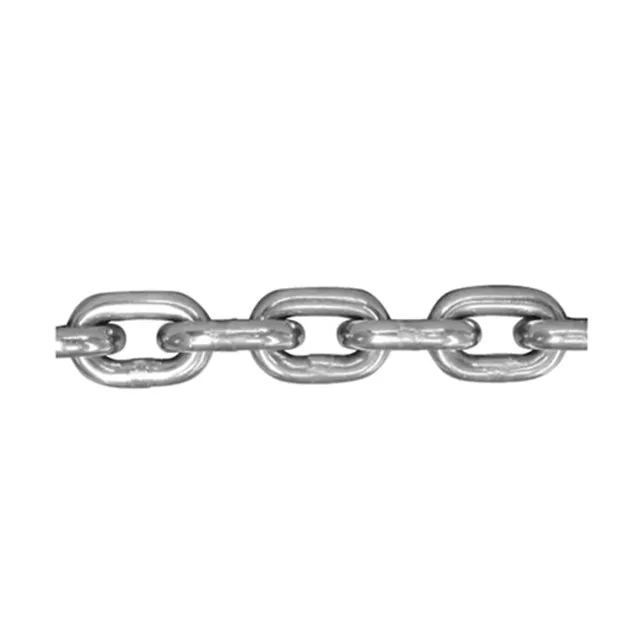 Wholesale Price Germany Standard Proof Coil Chain DIN 763 764 766 Steel Welded Link Chain with Stainless Steel 304 316 316L