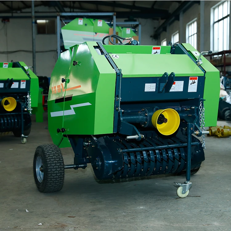 
factory price automatic hay baling machine hay tractor trailed baler prices 