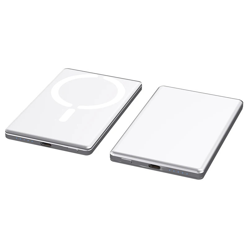Professional 2025 Wireless Charger Power Bank 5000mAh Magnetic Portable Power Bank