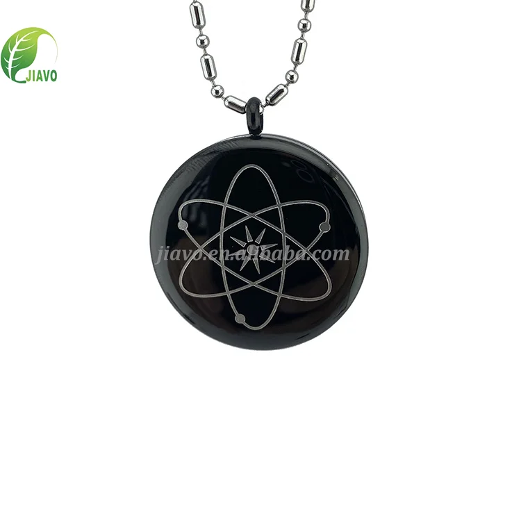 Metal Steel Energy Quantum 4 In 1 Price Pendant With Germanium Far Infrared Negative Ion Stone