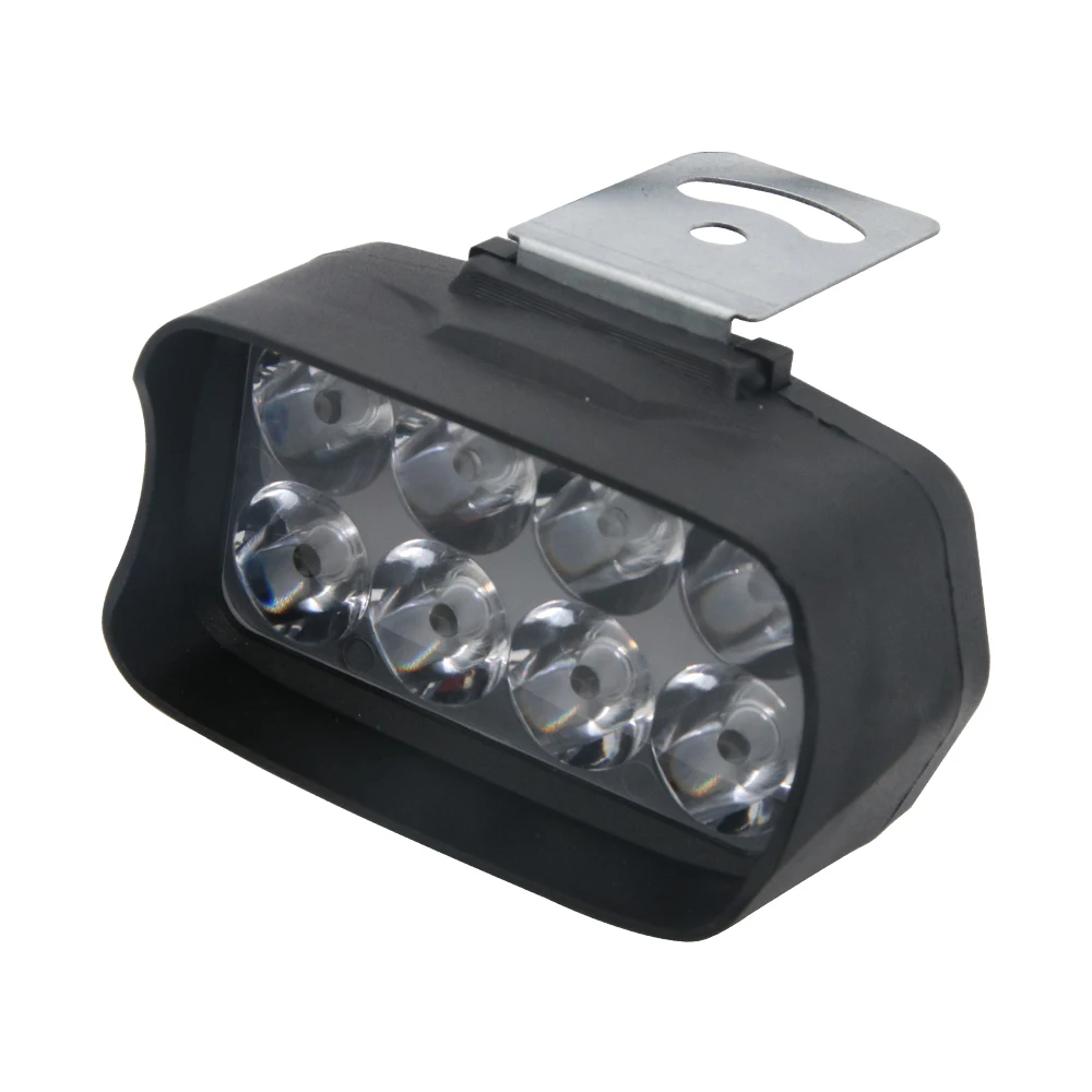 12V motorcycle led light 6led 8led 12led 16LED motorcycle spotlight