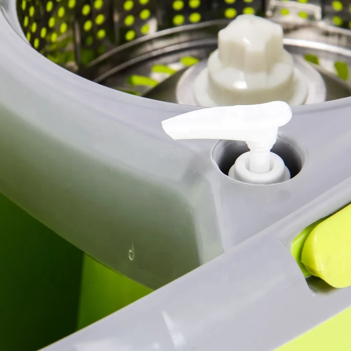 YS27 Household Floor Microfiber 360 Spin Mop with Bucket