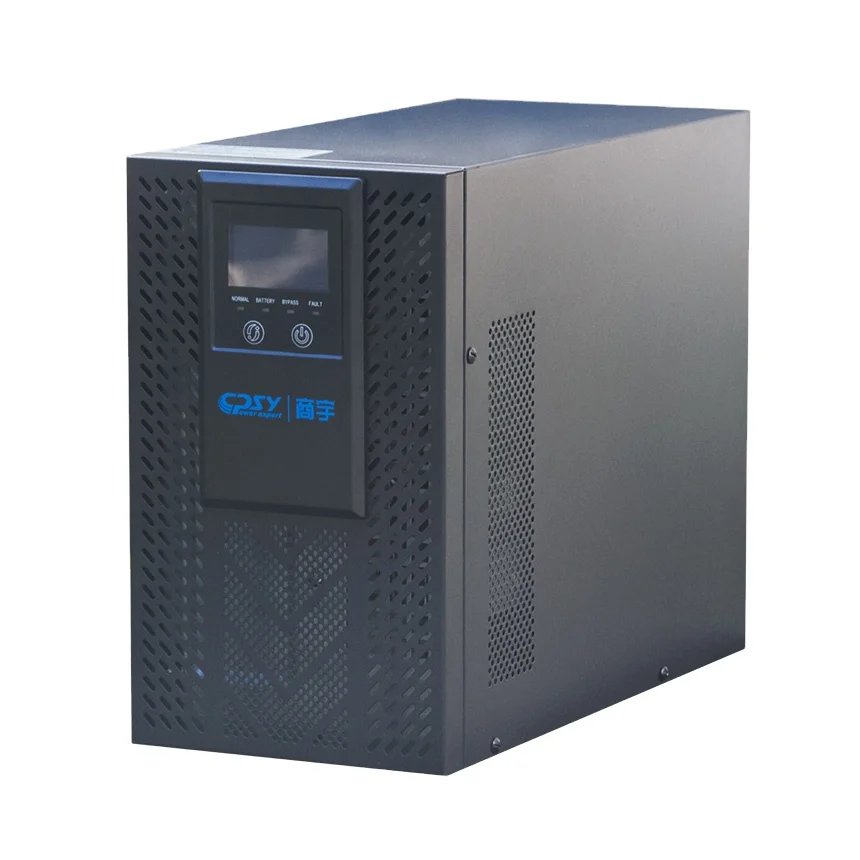 Single Phase High Frequency Online Tower UPS with 0.8 0.9 Power Factor 3Kva portable power station ups