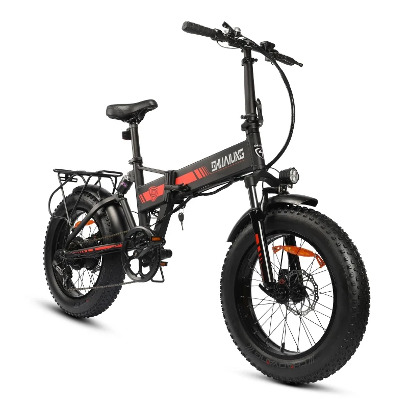 Hot Sale Practical 48v 10.5ah lithium battery e bike 750w electric folding bike fat tire snow bike