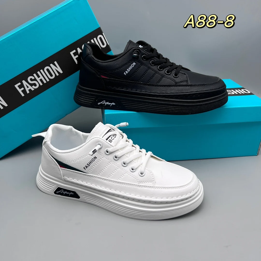 Высококачественная кожаная обувь для A88-8Men, повседневные и классические Лоферы для бега, на плоской и резиновой подошве, стельки EVA для ходьбы и бега