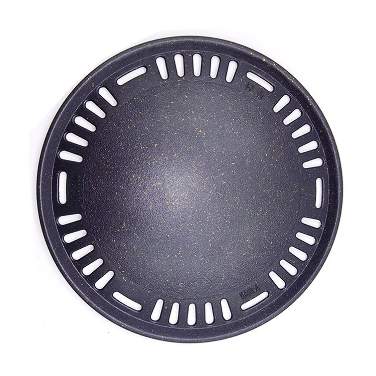 
New Arrival Cast Iron Korean Bbq Plate Pan 
