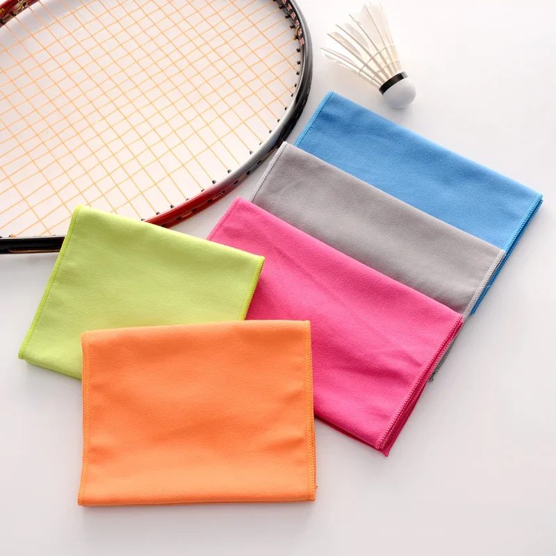 China factory superdry wholesale Custom size microfiber beach sport towel gym with mesh bag
