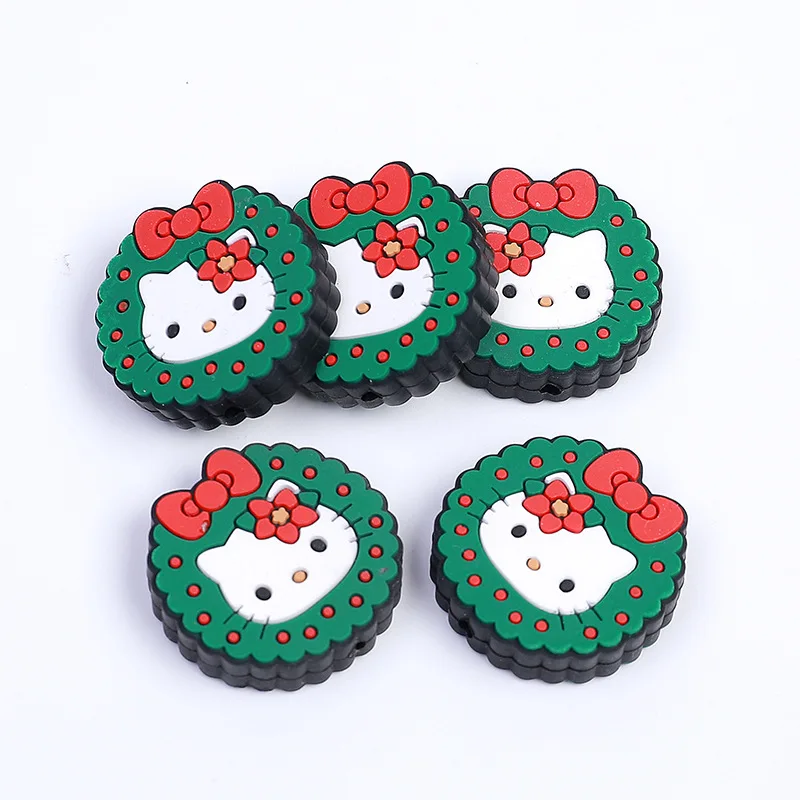 Focal Bead Bling Pens Making Silicone Micro Princess Medical Trending Christmas Handbag Focal Silicone Beads