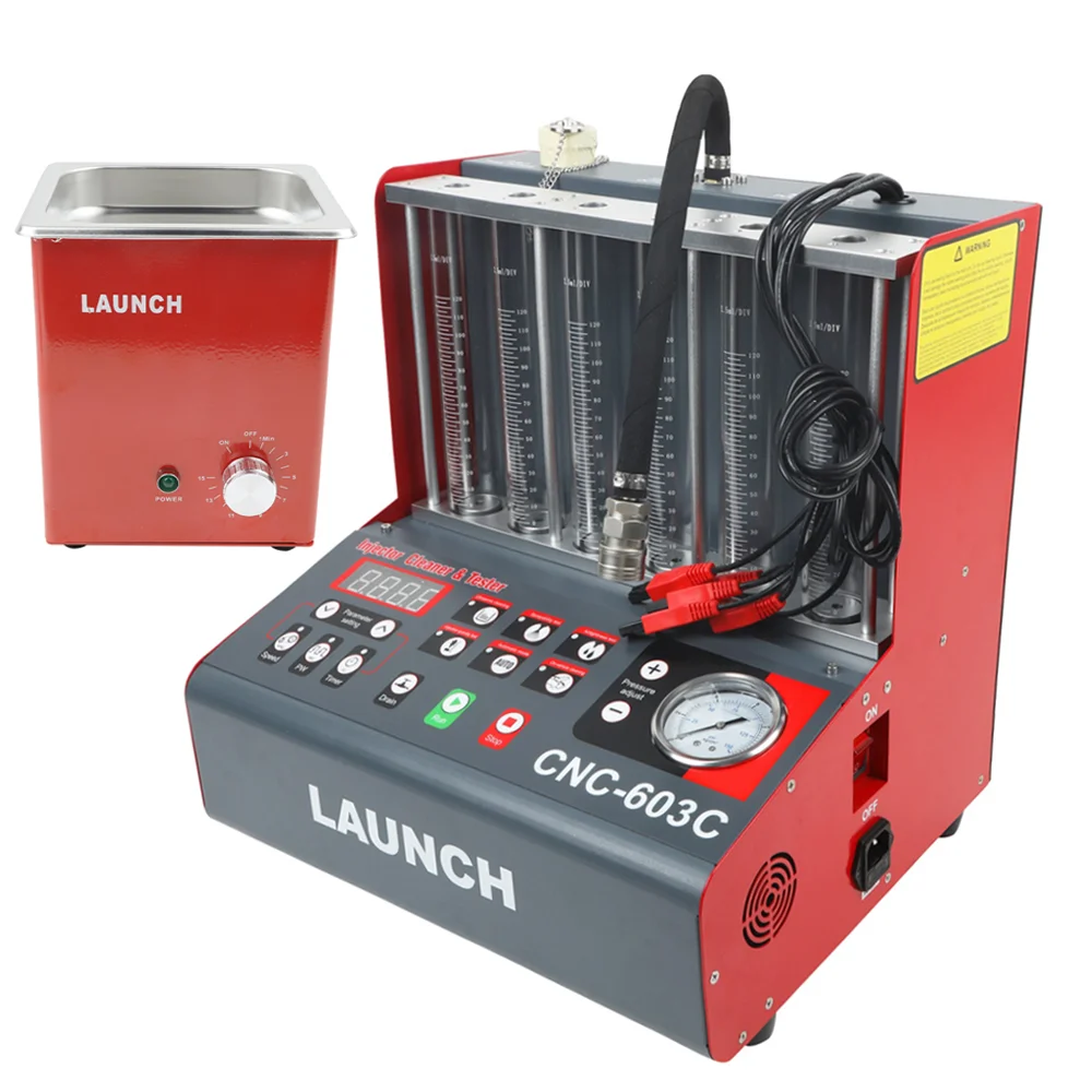 2024 NEW LAUNCH CNC-603C CNC603C Ultrasonic Fuel Injector Cleaner Fuel Injector Test Machine